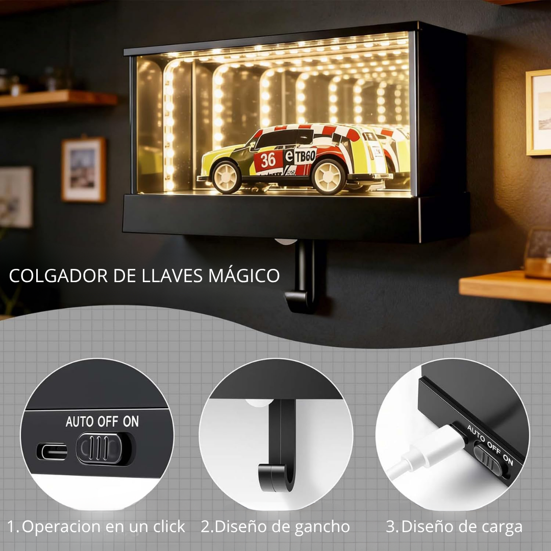Expositor LED para llaves