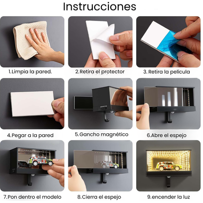 Expositor LED para llaves